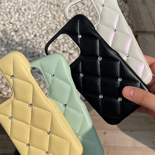 4color quilting stone iPhonecase