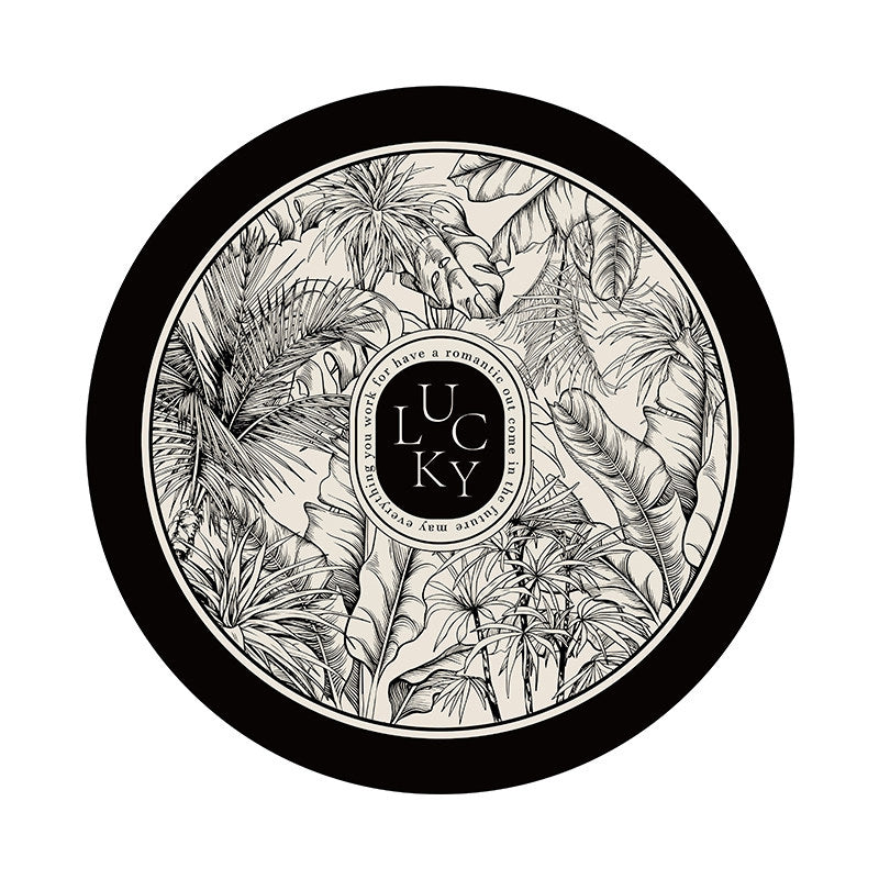 lucky logo luxury place mat