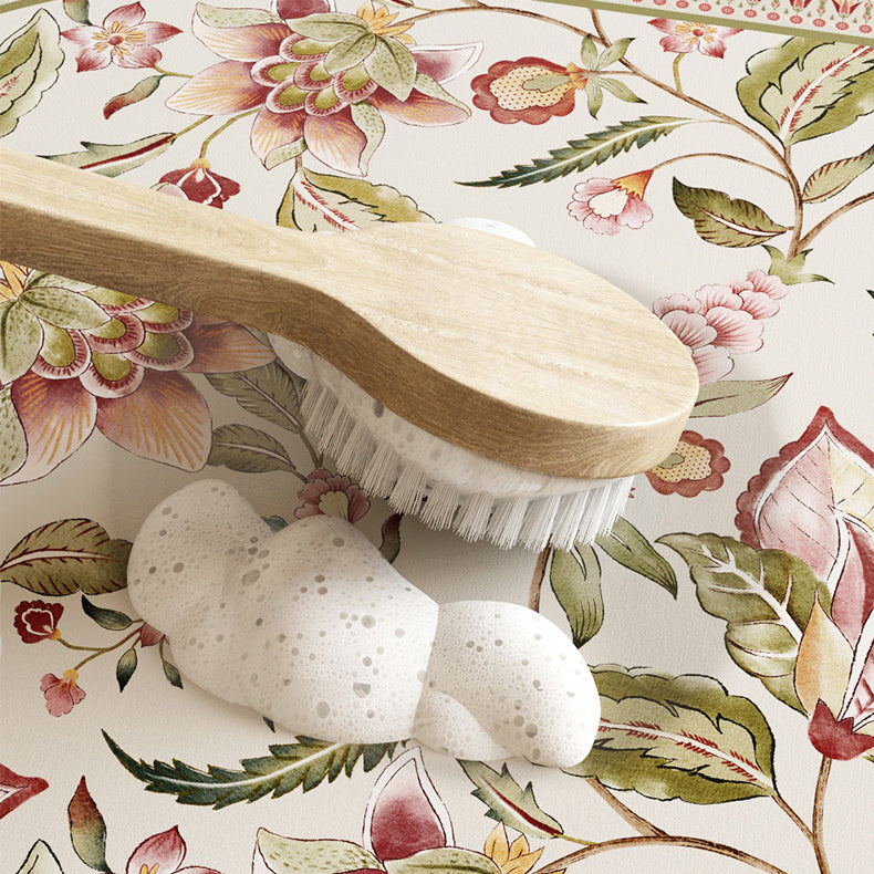 pink like a dream flower bath mat