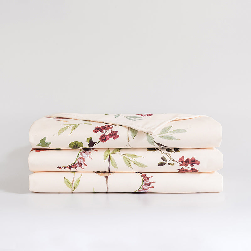 botanical flower table cover