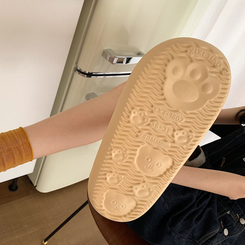 3color double rubber roomshoes