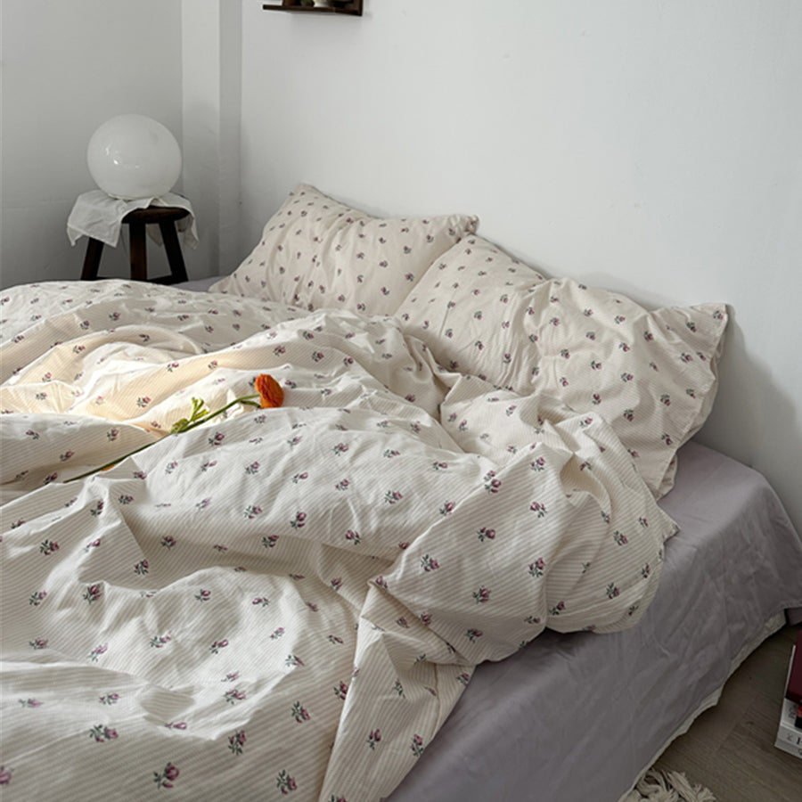 2design pale flower bedlinen set