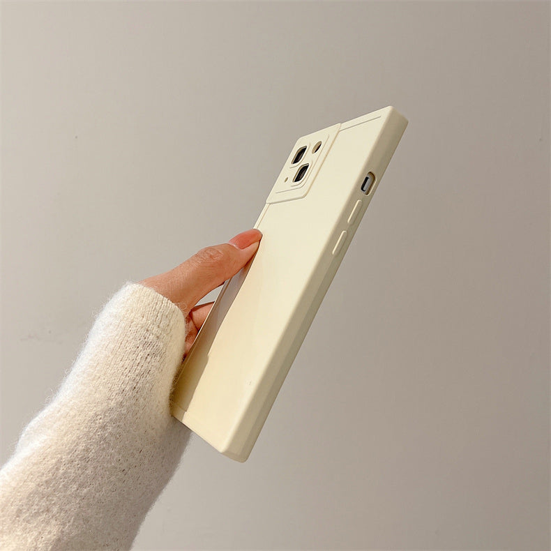 6color simple square iPhone case