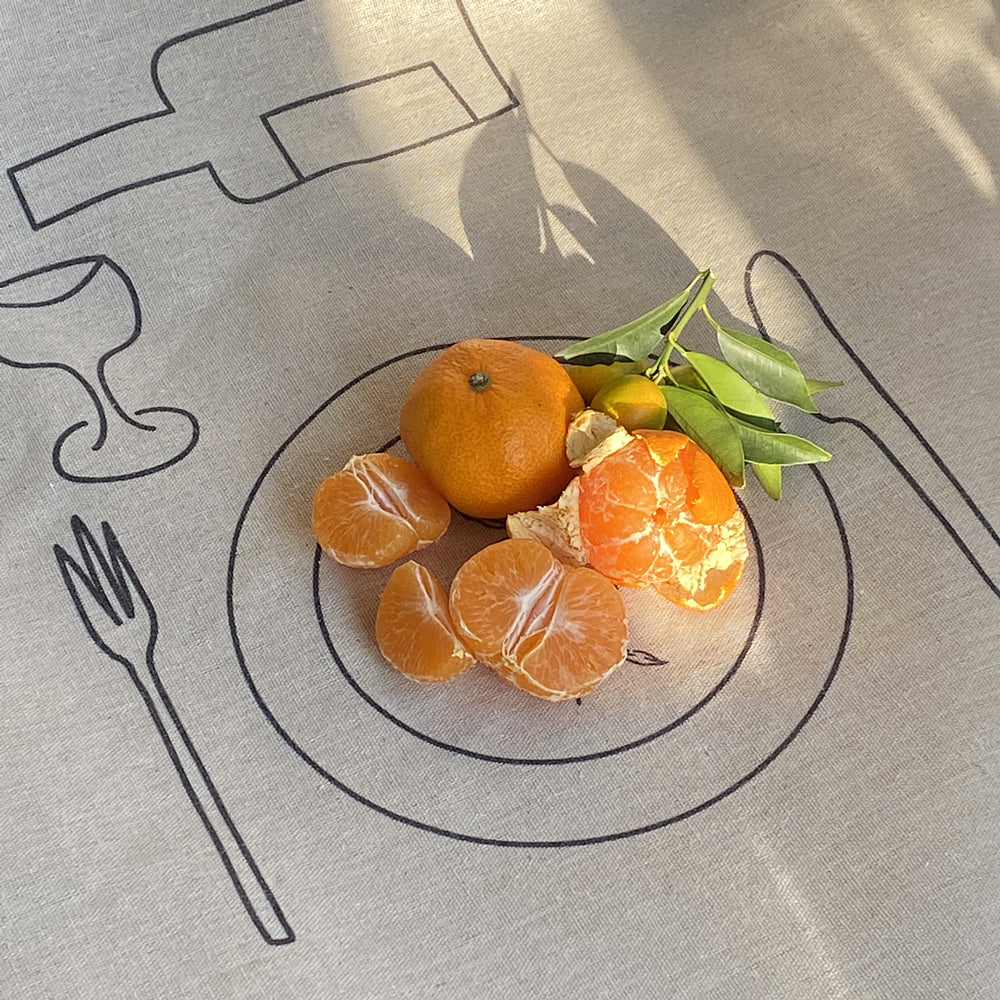 meal paint table cover