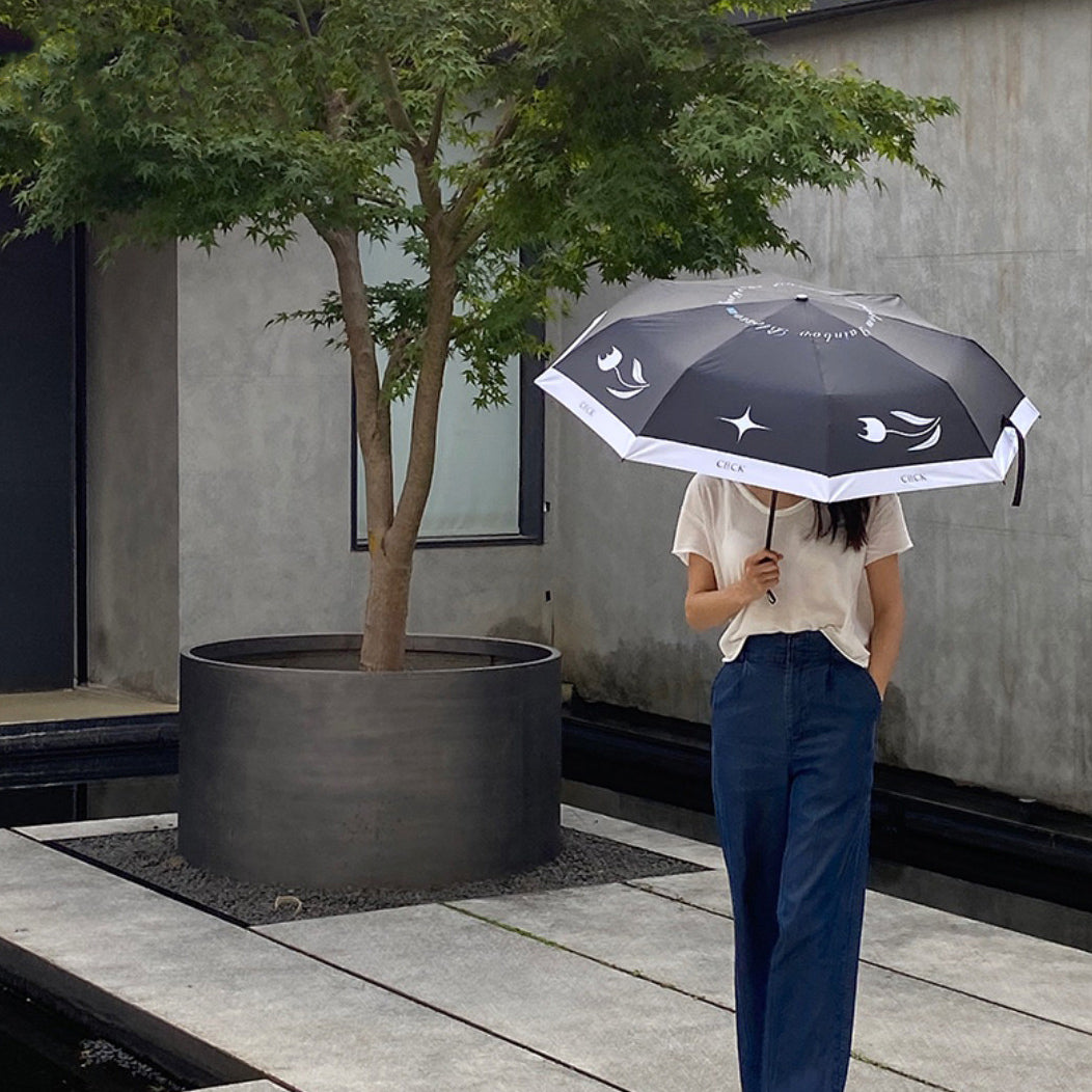 2color monotone tulip folding uv parasol