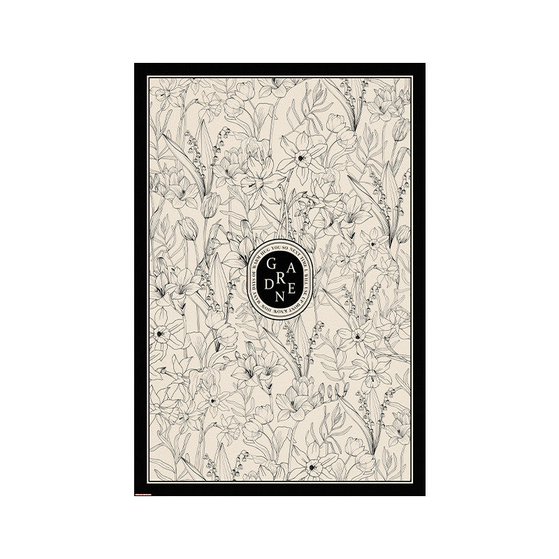 lucky logo luxury door mat