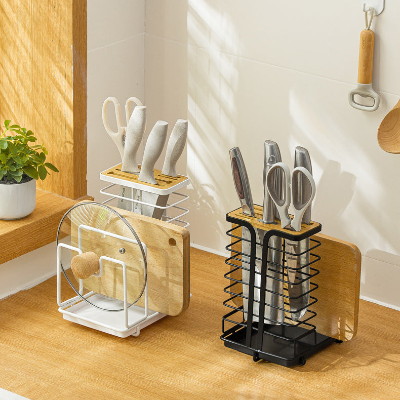 3design cutting board knife stand