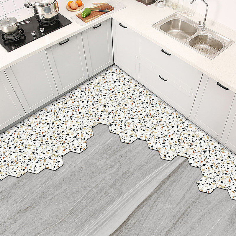 9design tile style square kitchen mat