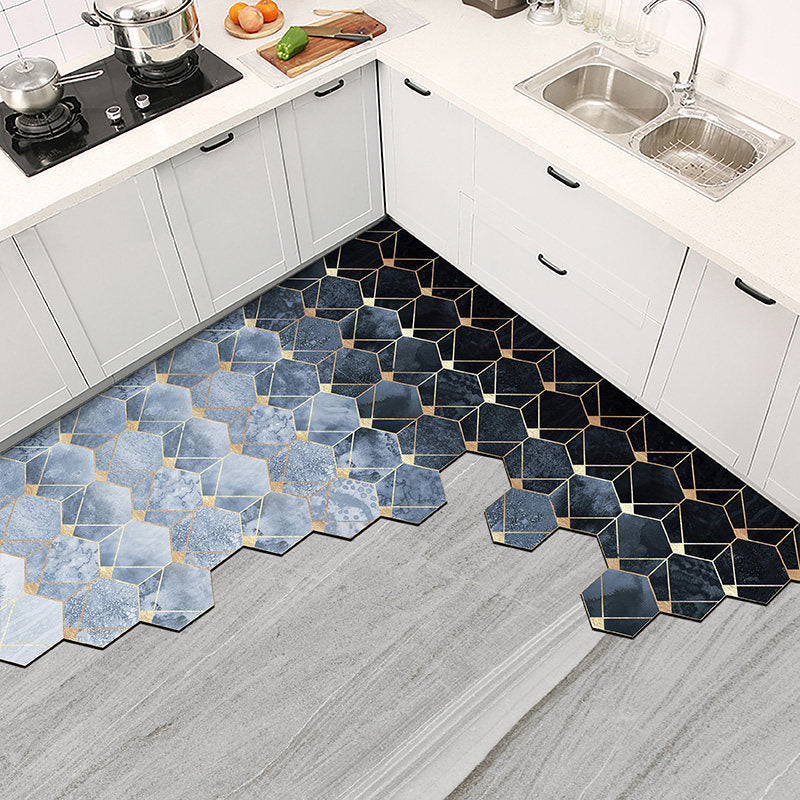 10design corner square kitchen mat