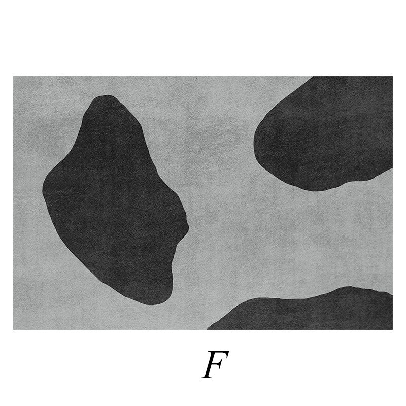 7design modern art square carpet