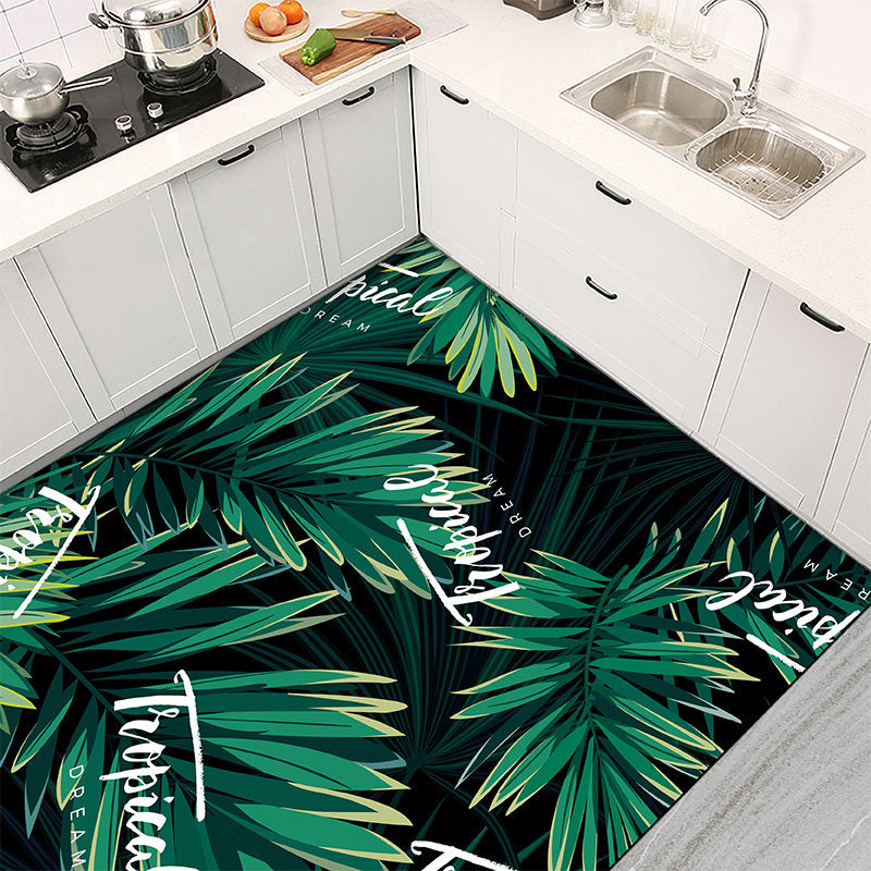 10design corner square kitchen mat