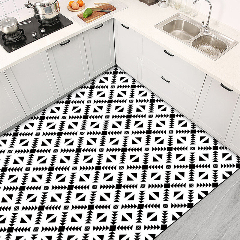 10design corner square kitchen mat