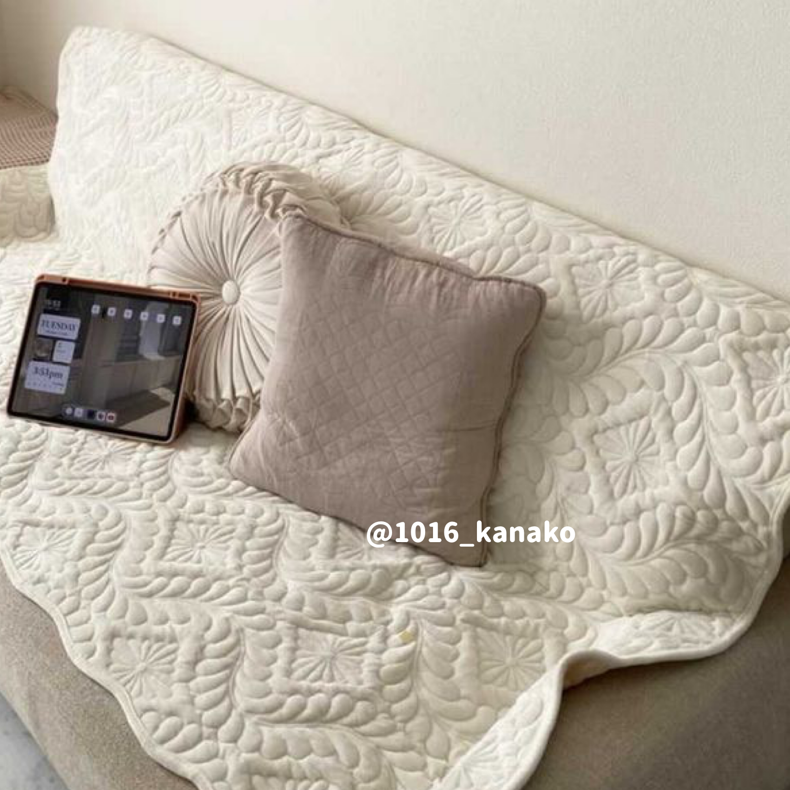6color flannel sofa cover