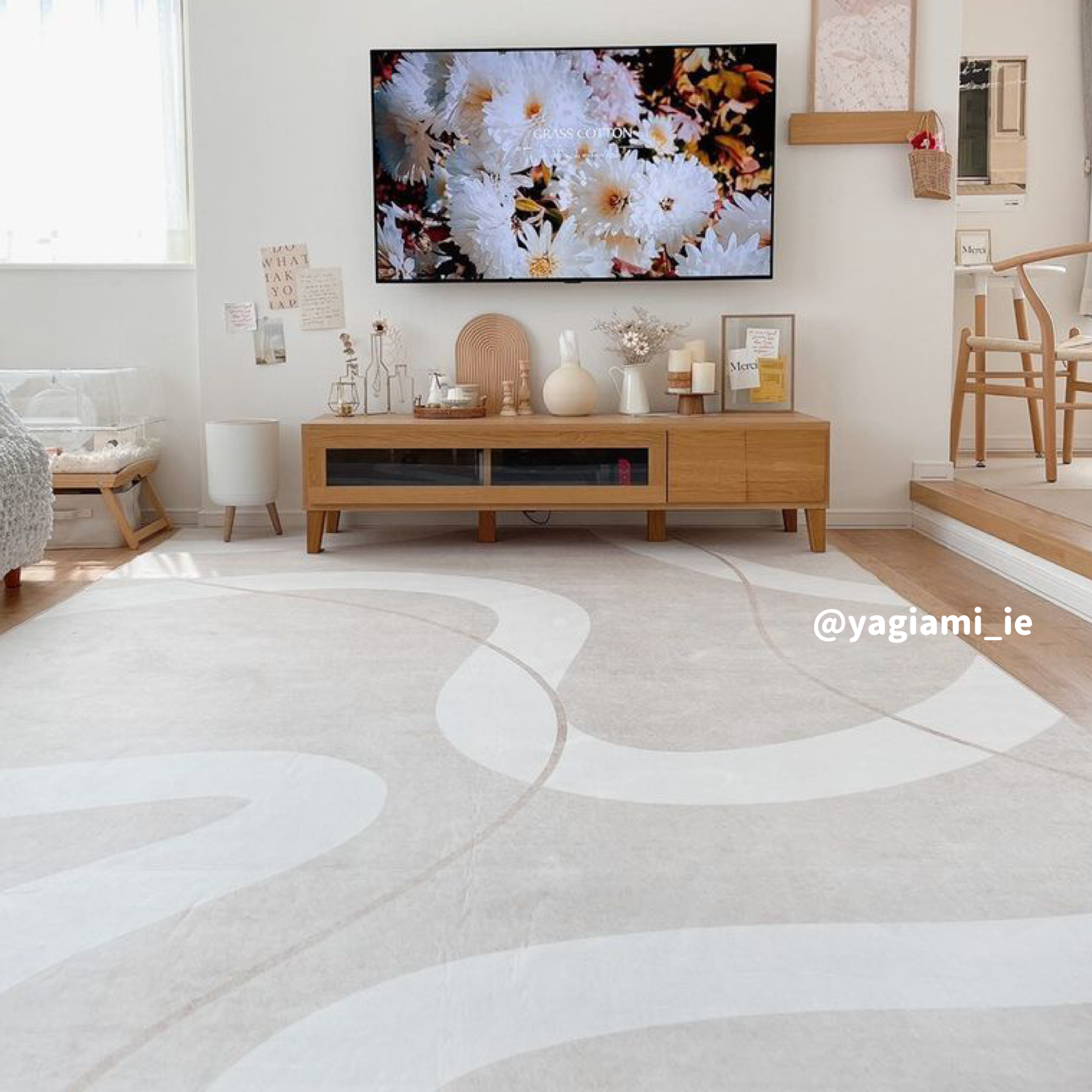 【ベストセラー】light color 8design square carpet