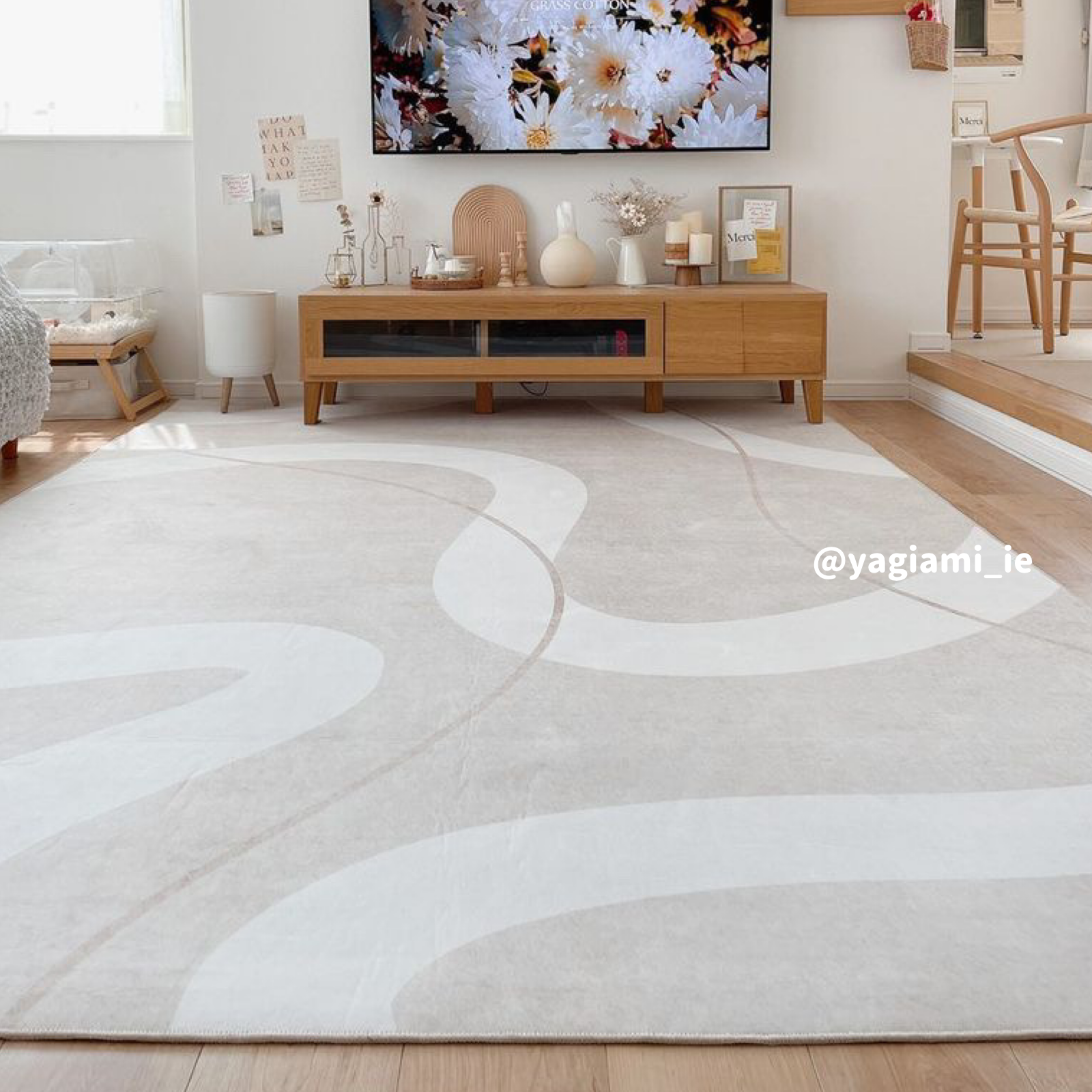 【ベストセラー】light color 8design square carpet