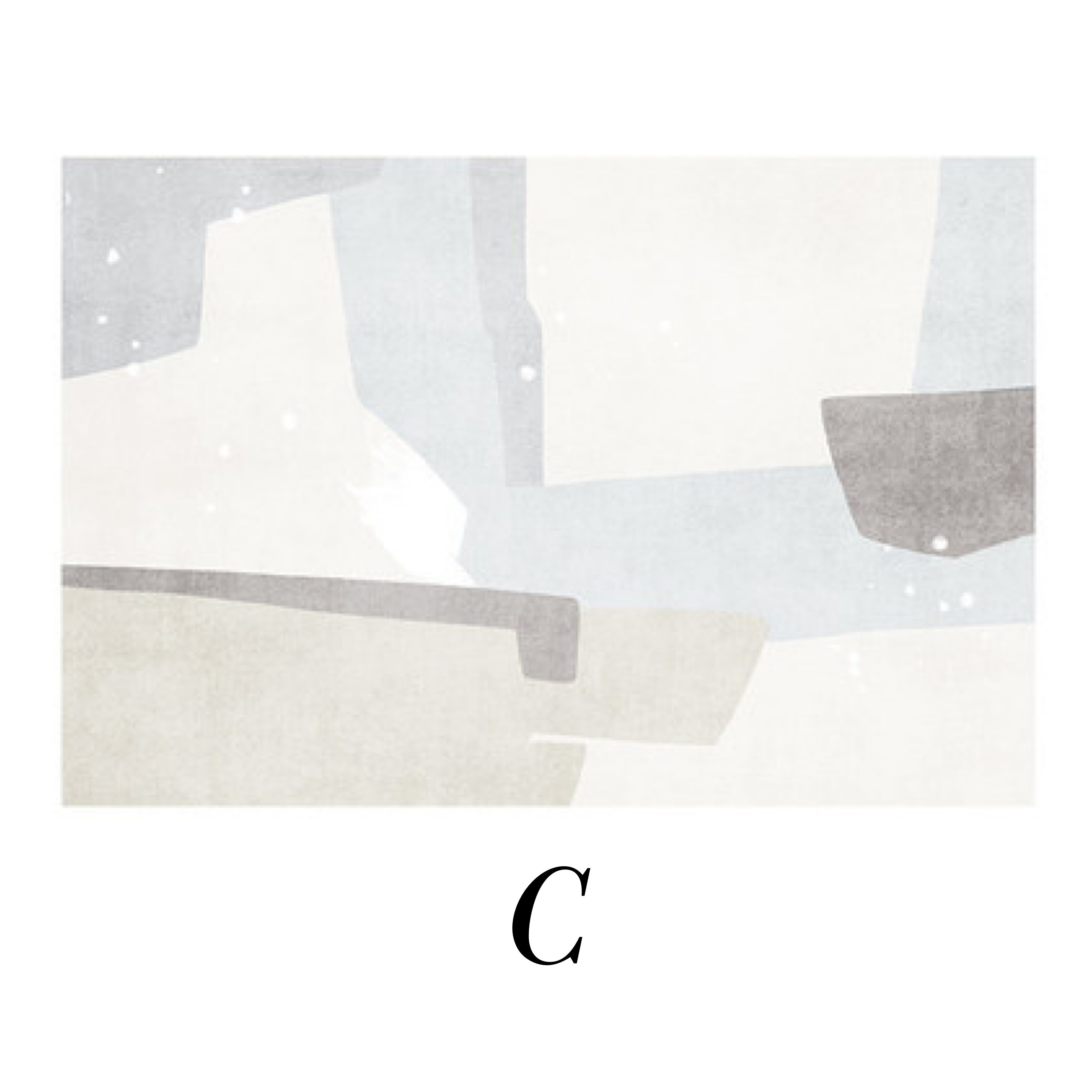 【即納】blue motif 3design square carpet / 80×160cm , A