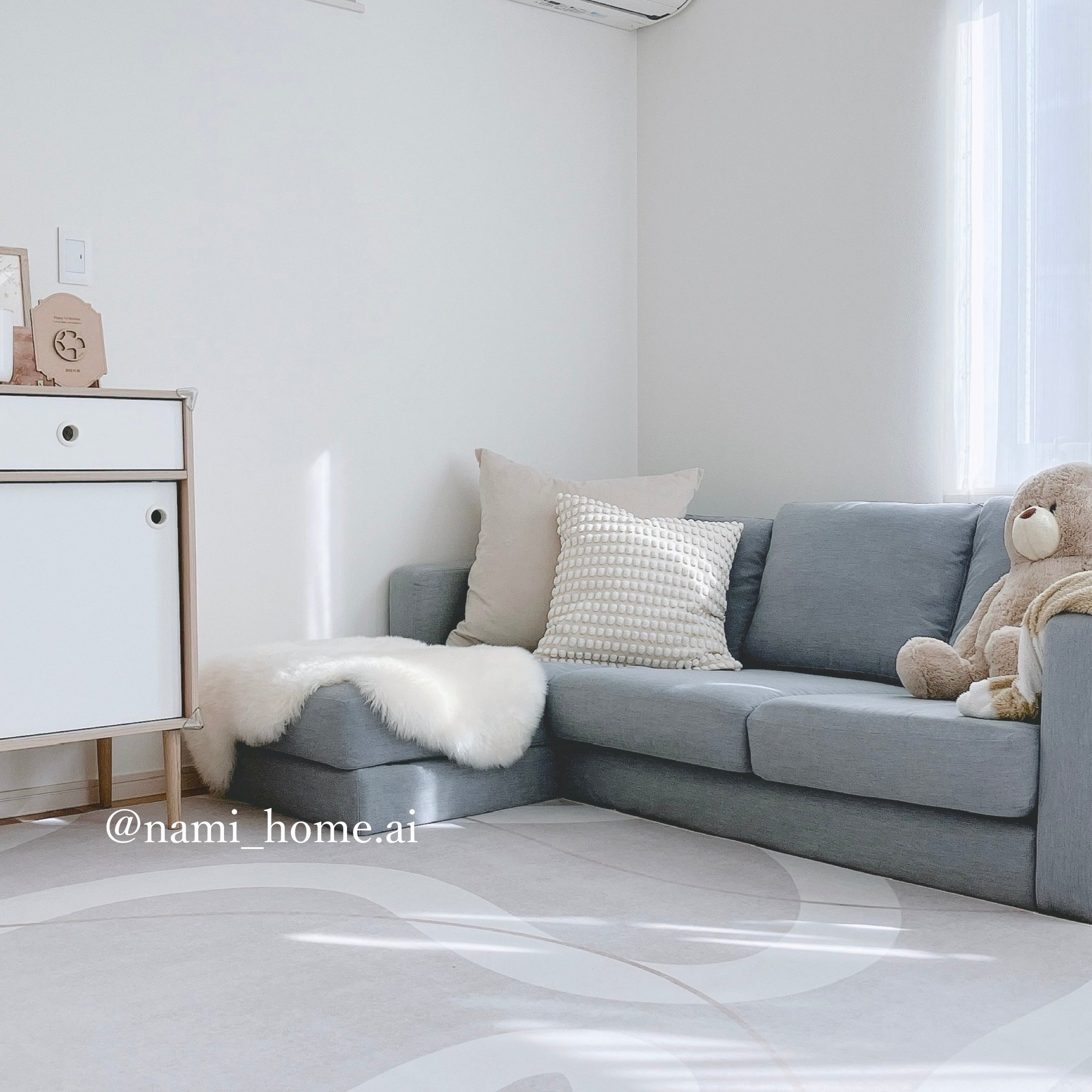【ベストセラー】light color 8design square carpet