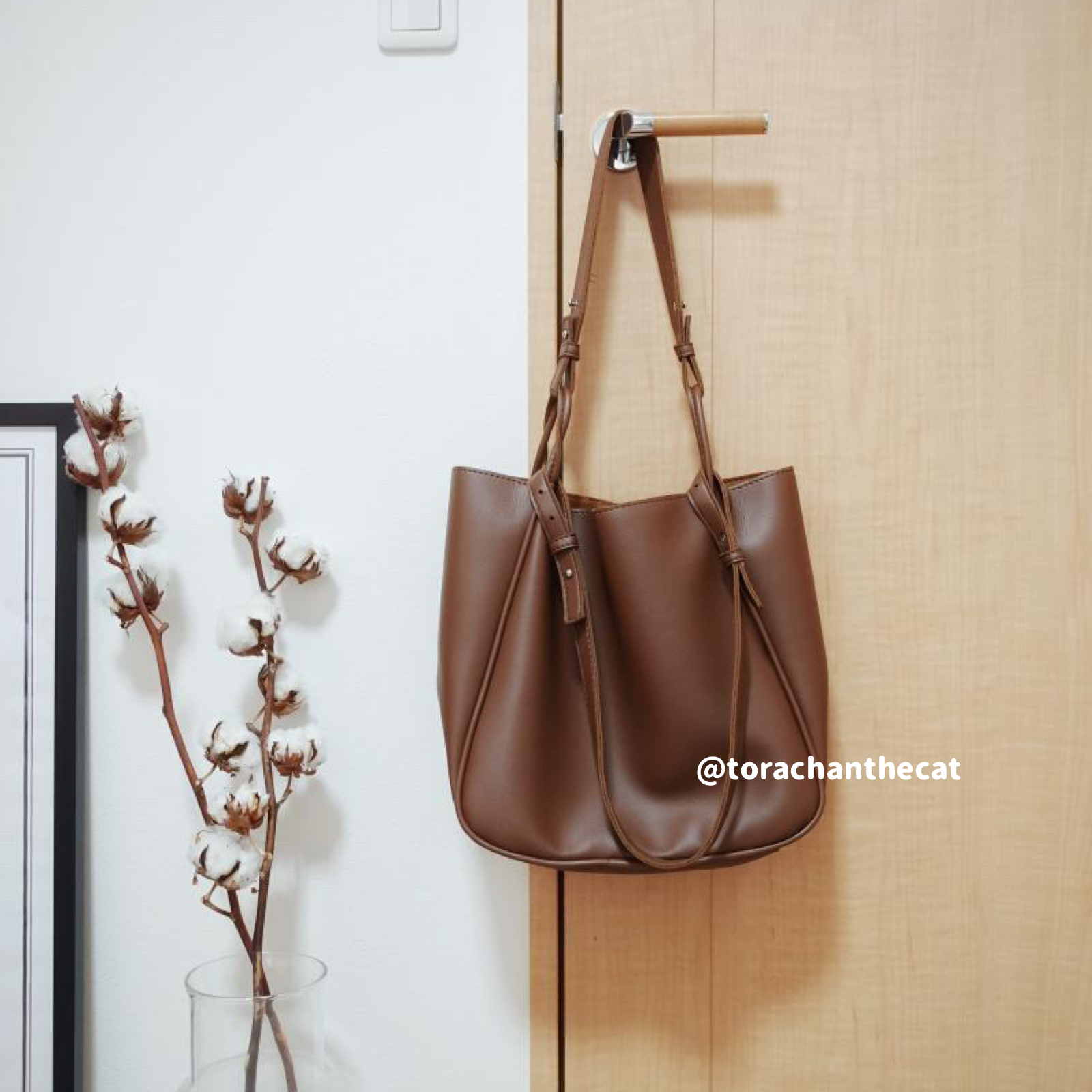 retro 3color round bag