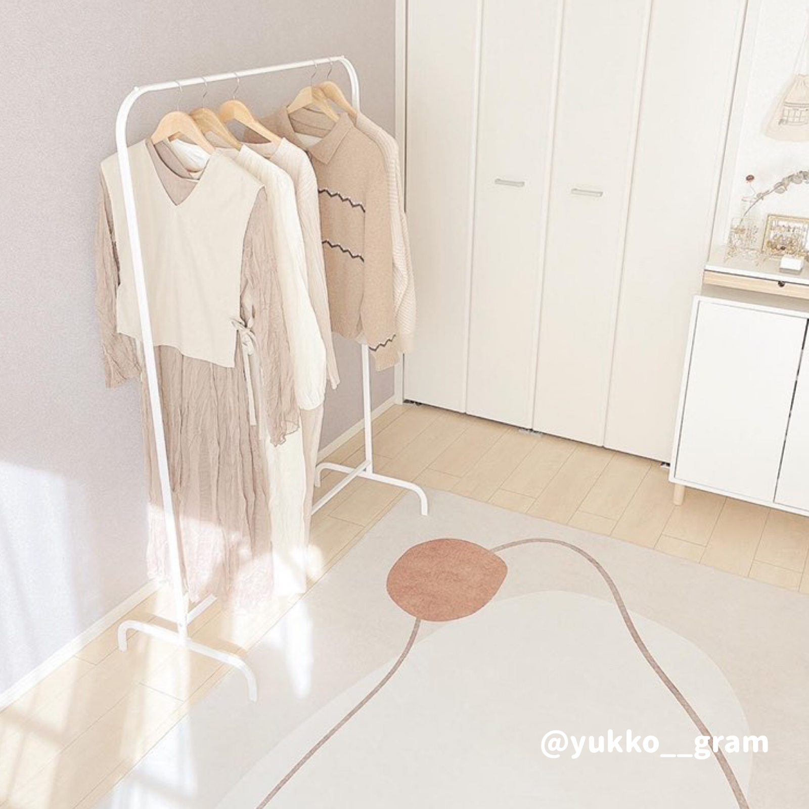 【ベストセラー】light color 8design square carpet