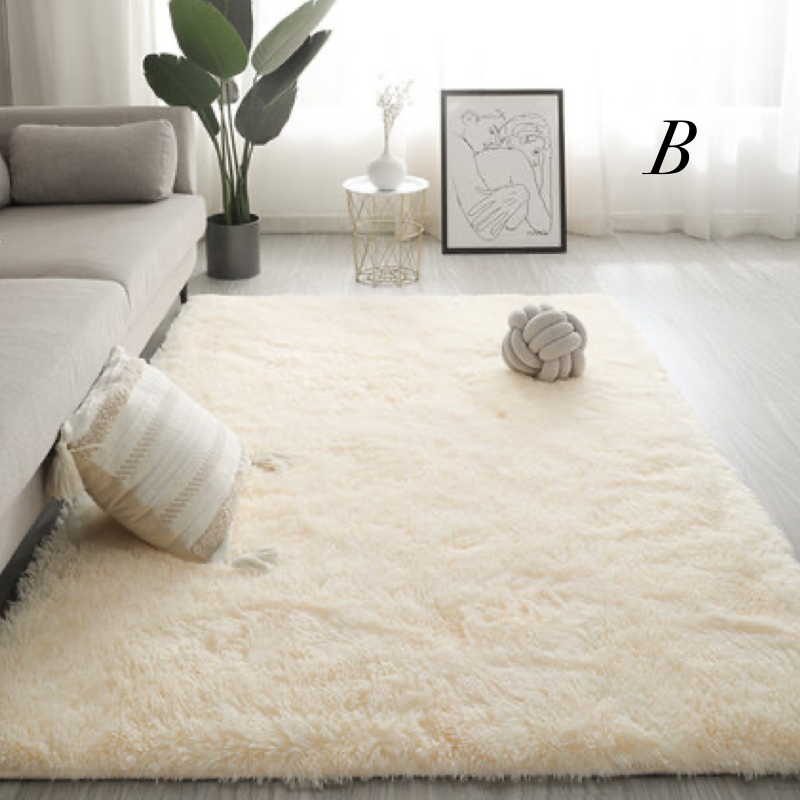 12color square carpet