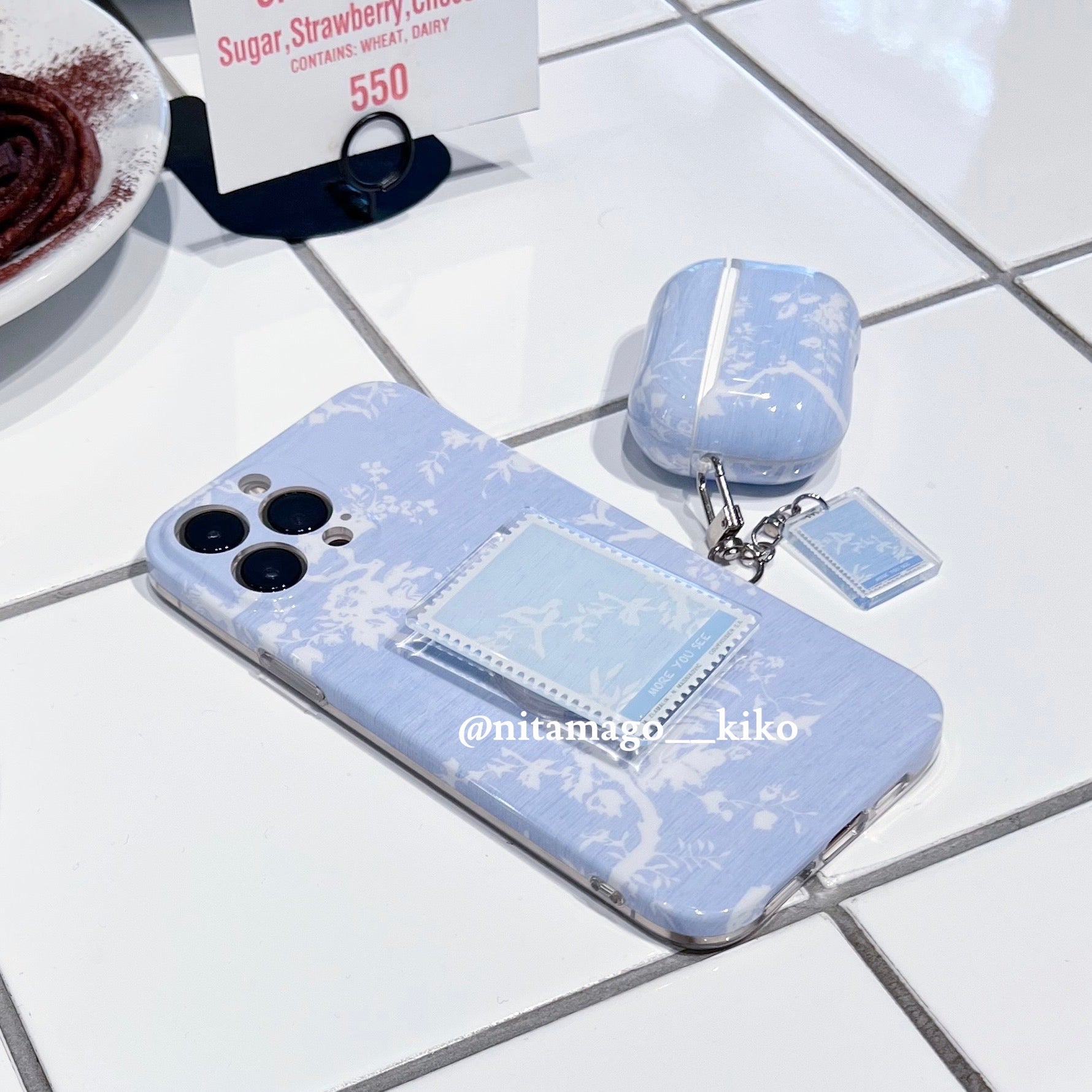stamp grip Airpods case