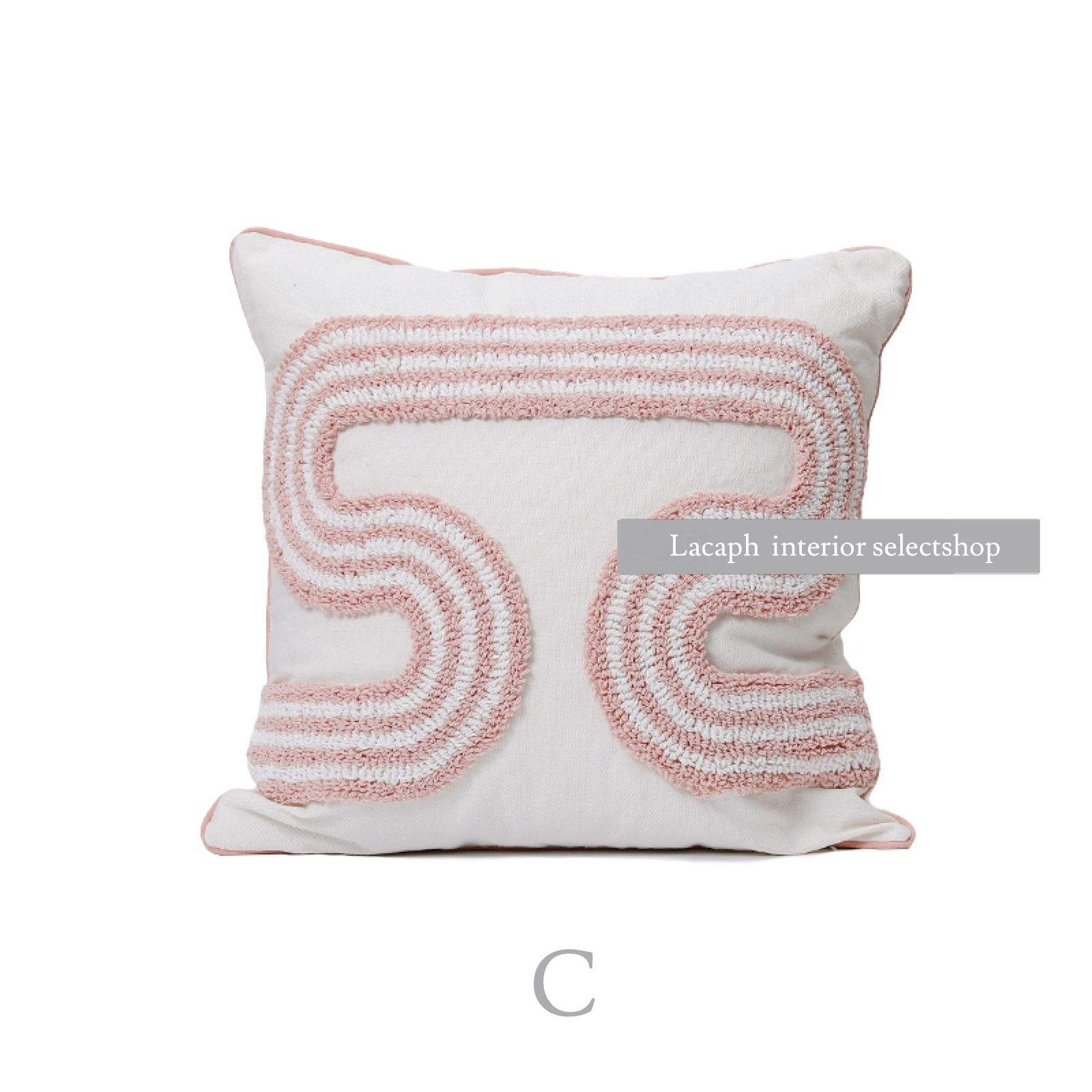 lovely pink boa cushion