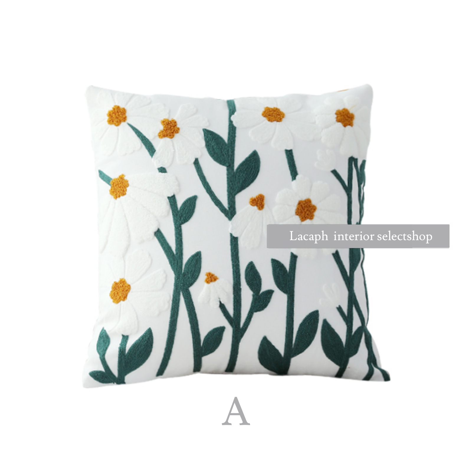 flower garden boa cushion