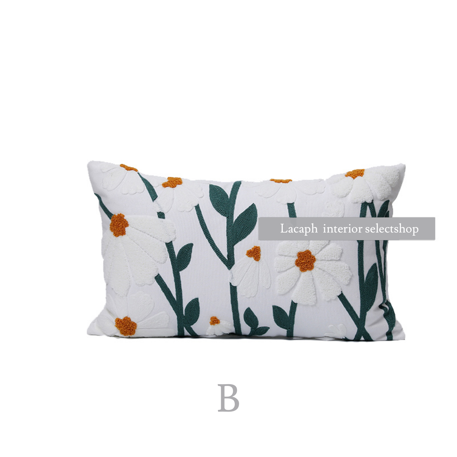 flower garden boa cushion