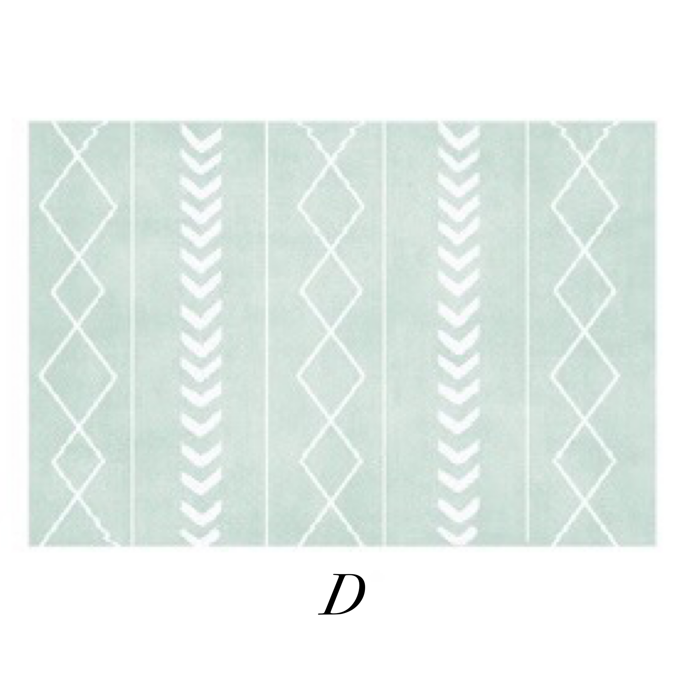 5design pastel square carpet
