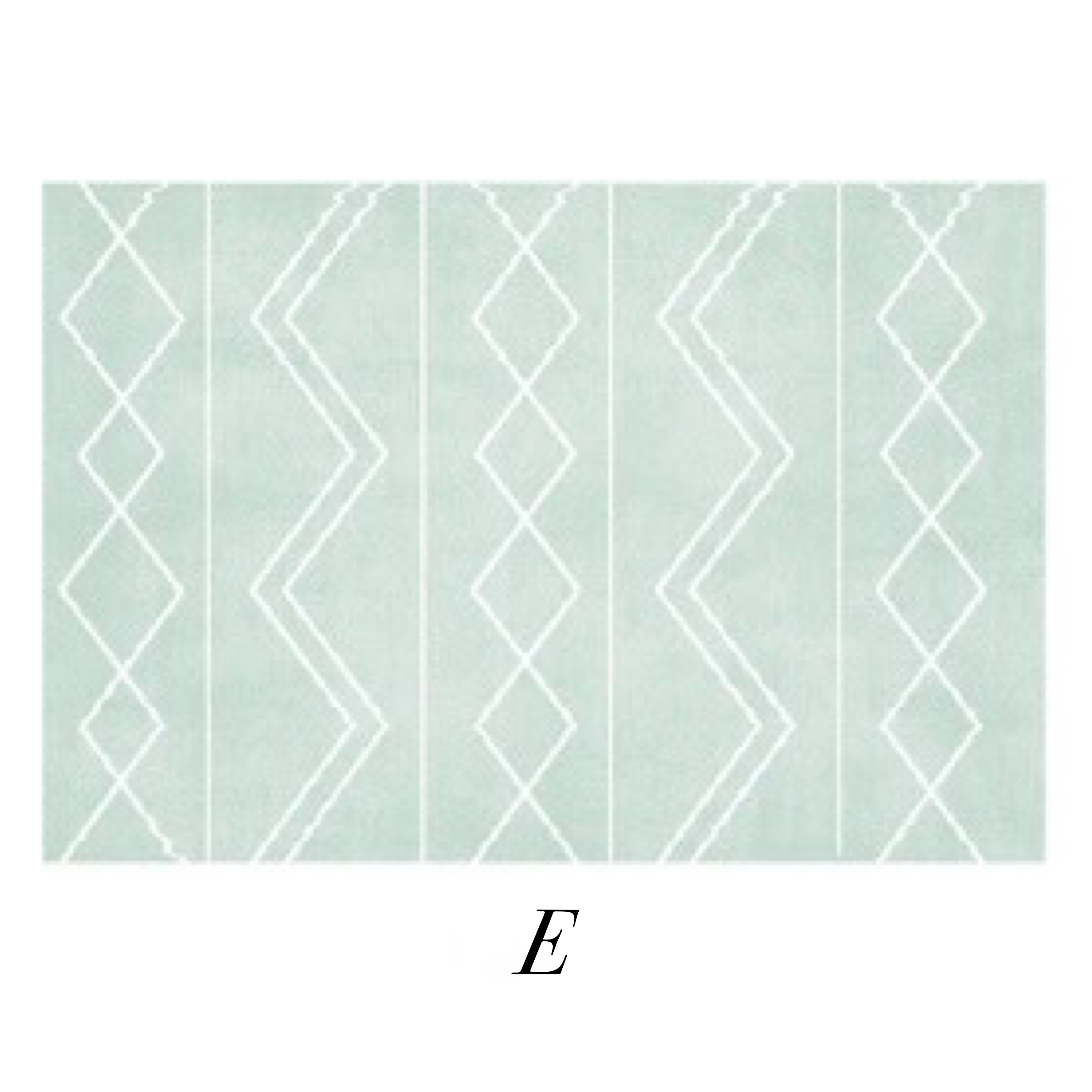 5design pastel square carpet