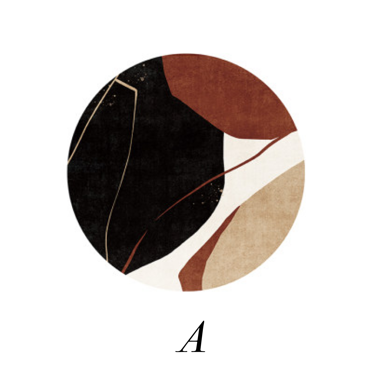 chic 2design round mat