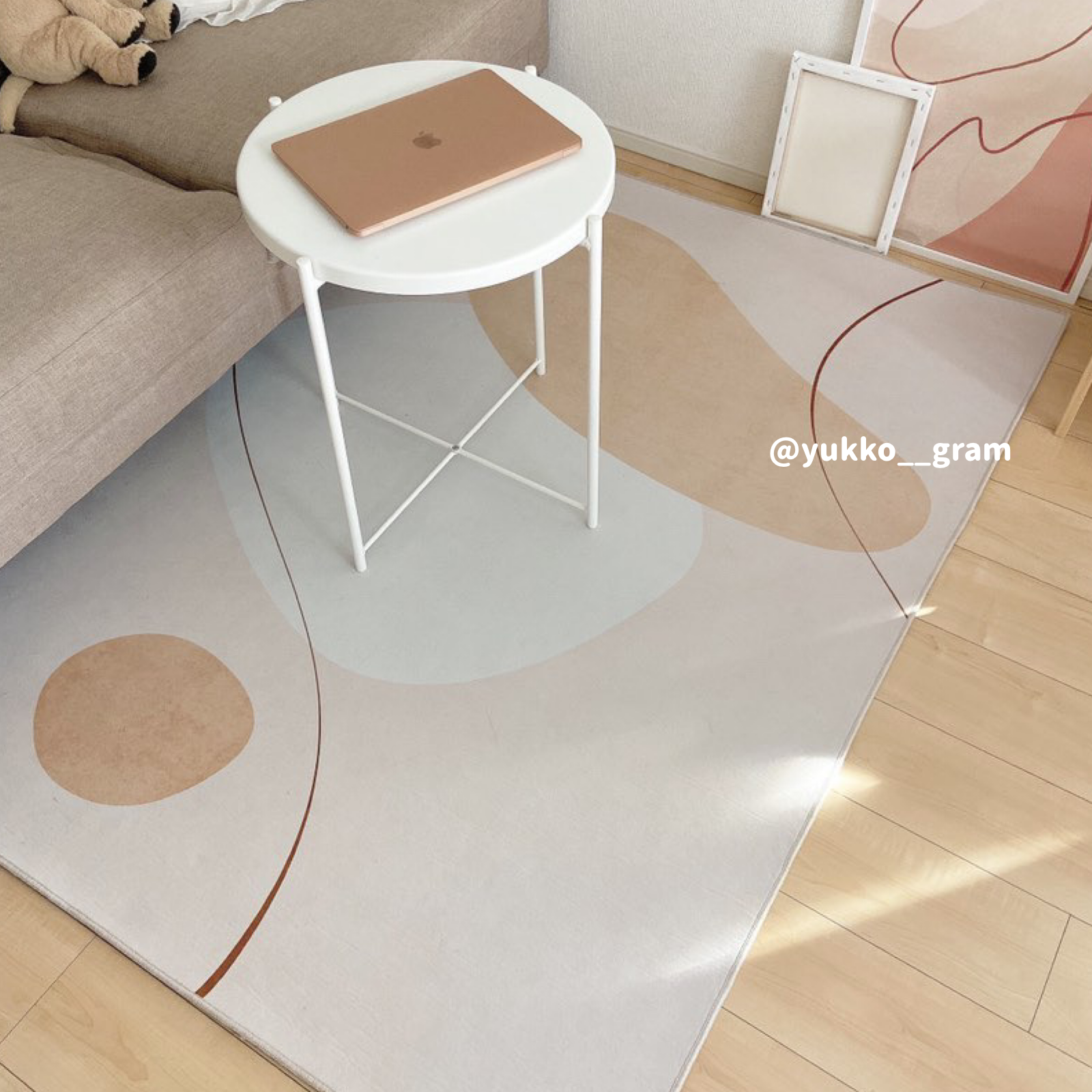 5design pale color moonlight carpet