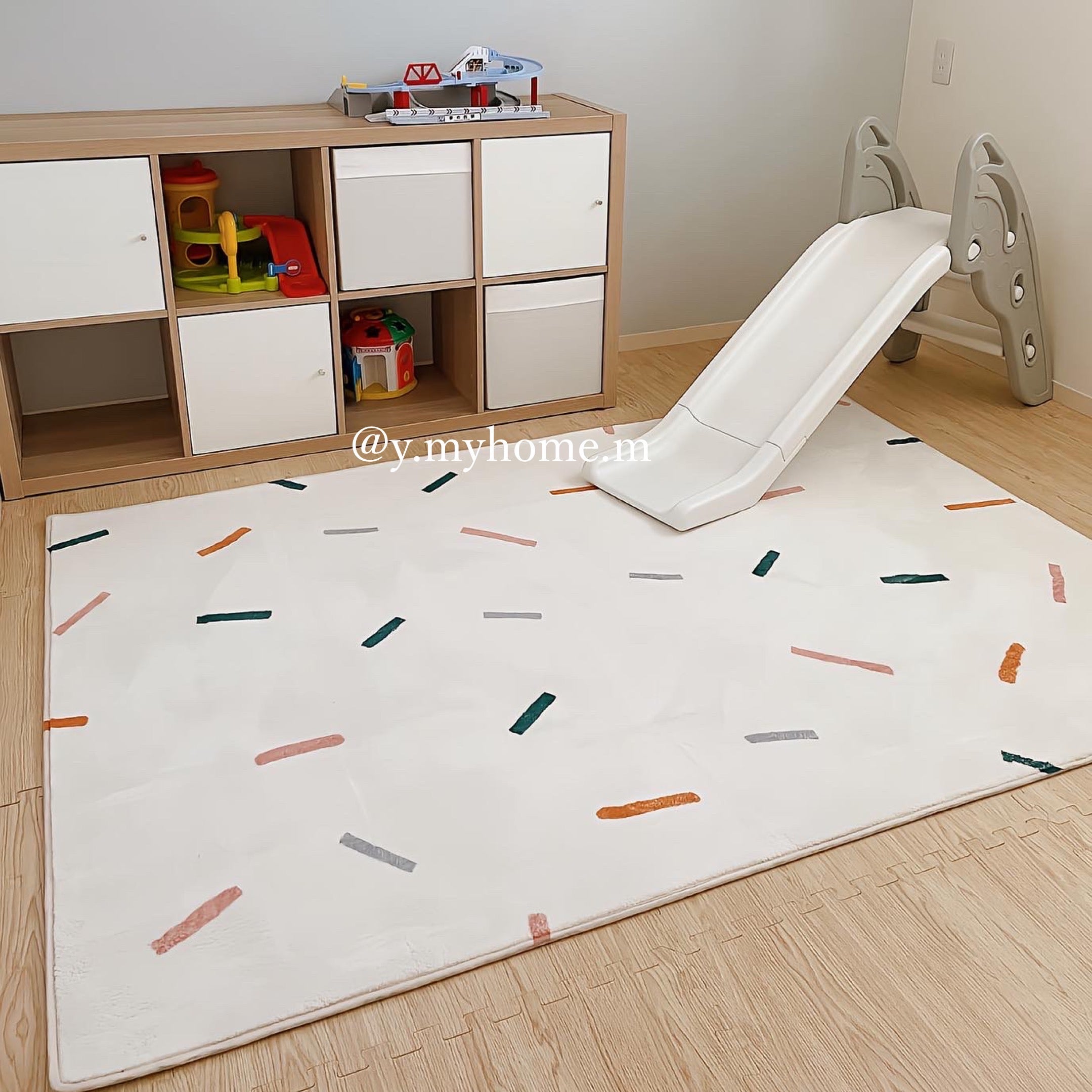 12design colorful square mat