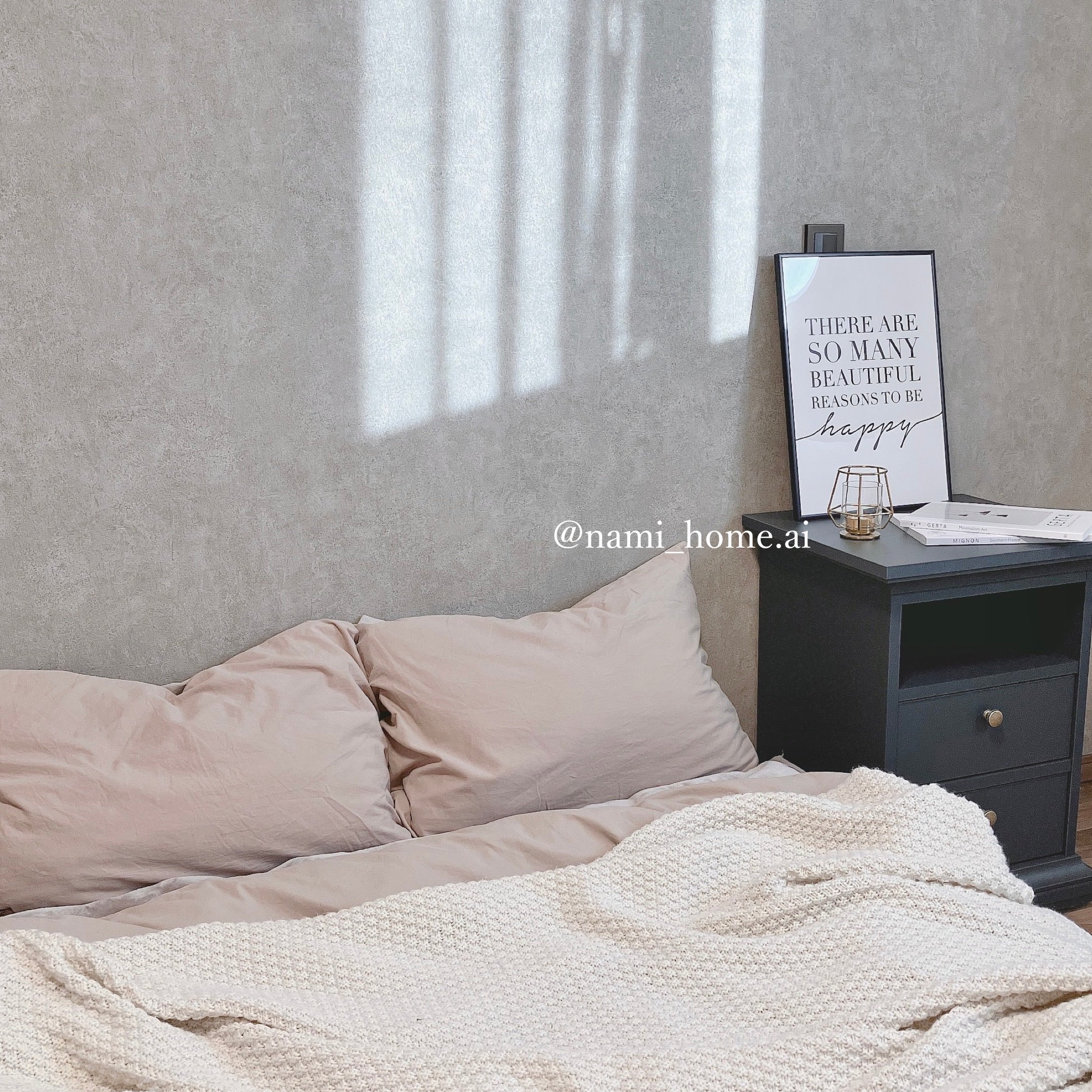 8color two tone creamy cotton bedlinen set