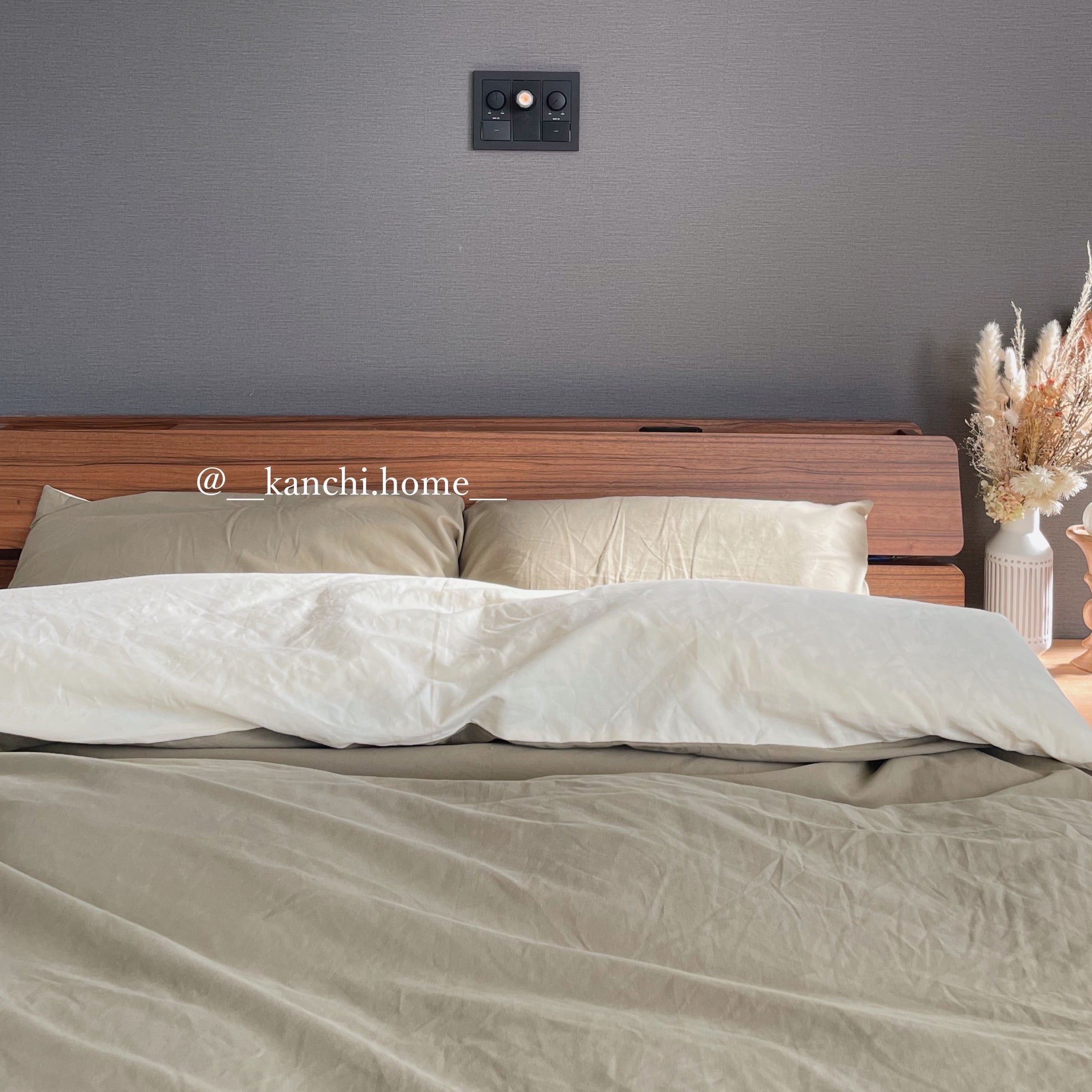 8color two tone creamy cotton bedlinen set