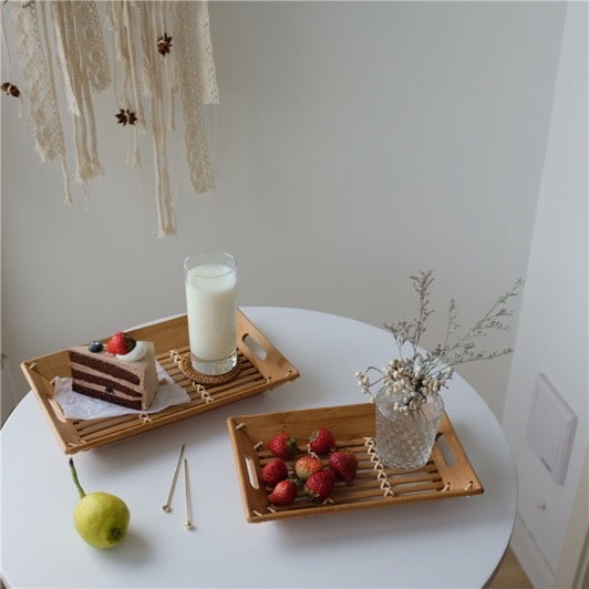 square 2size tray