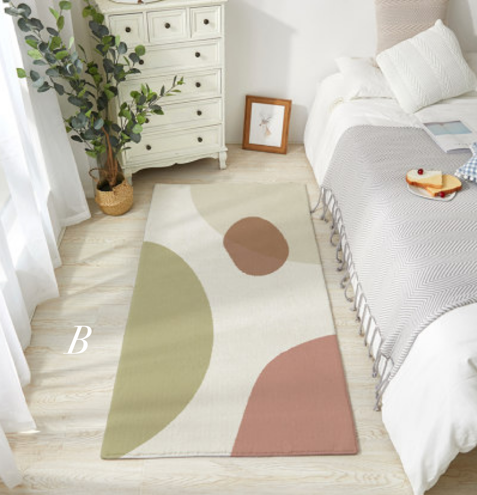 spring square carpet