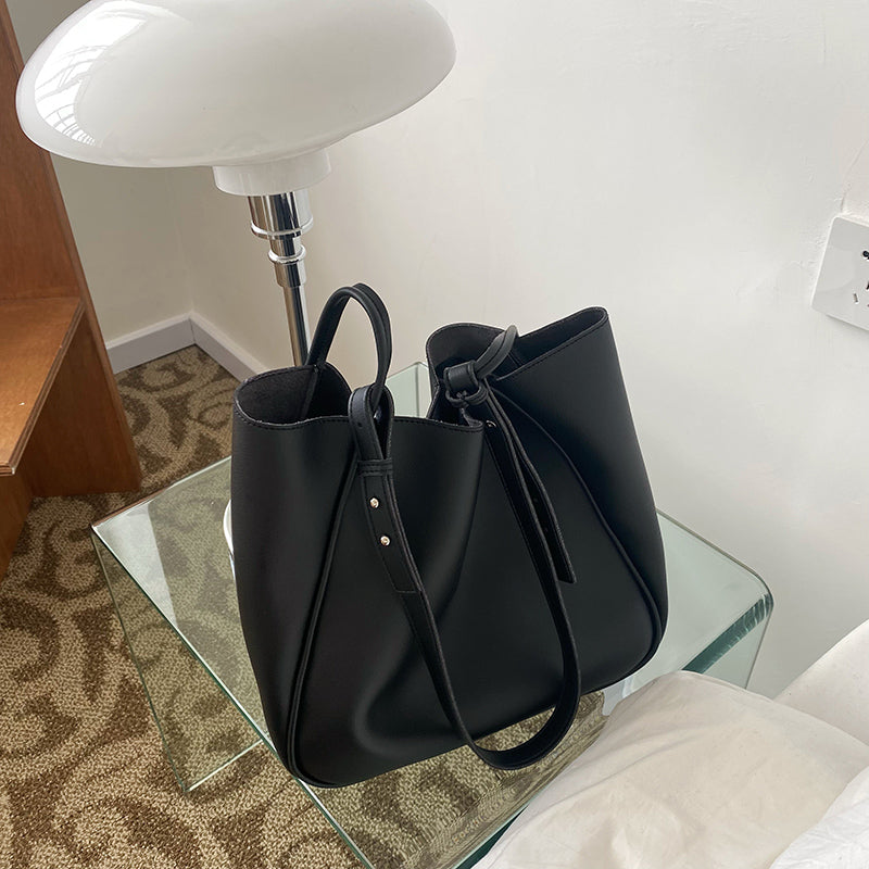 retro 3color round bag