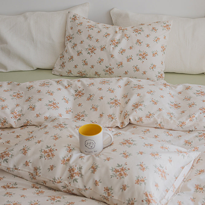 10design natural flower bedlinen set