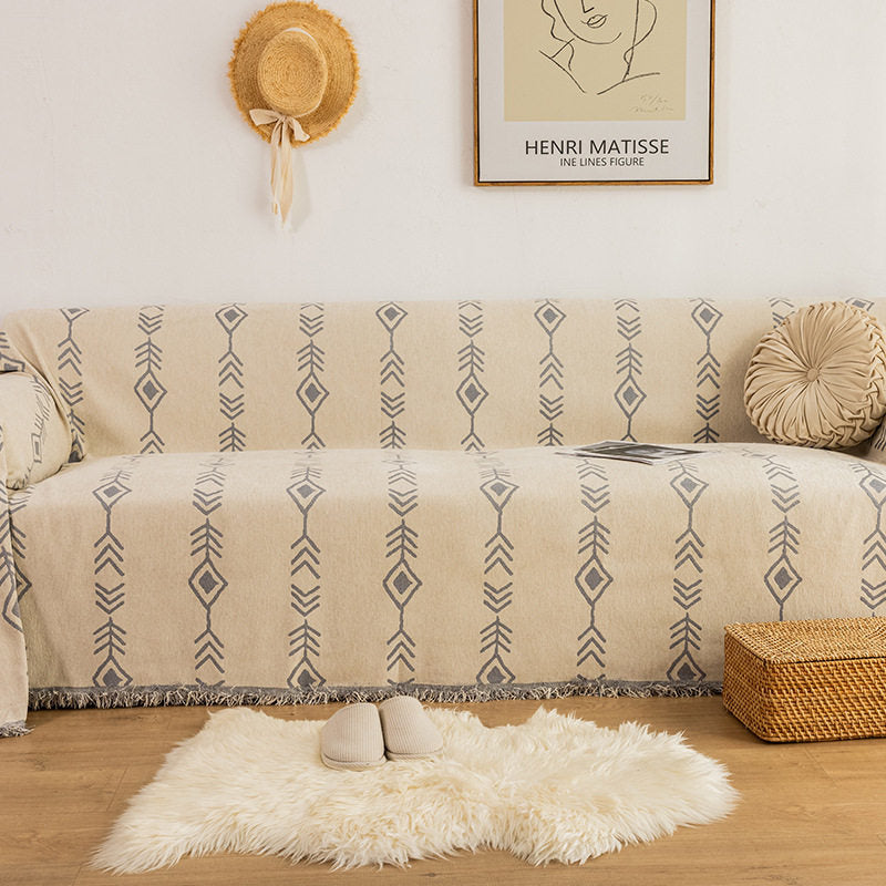 8color ethnic pattern sofa cover