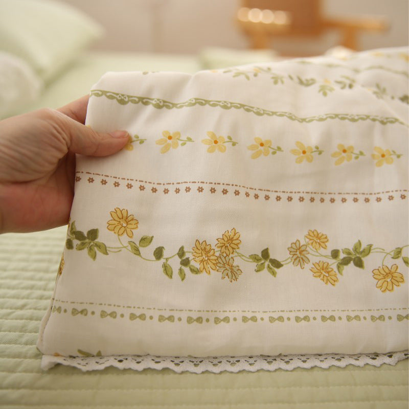 10design summer floral quilt