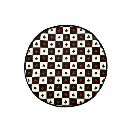 4design poker round cushion
