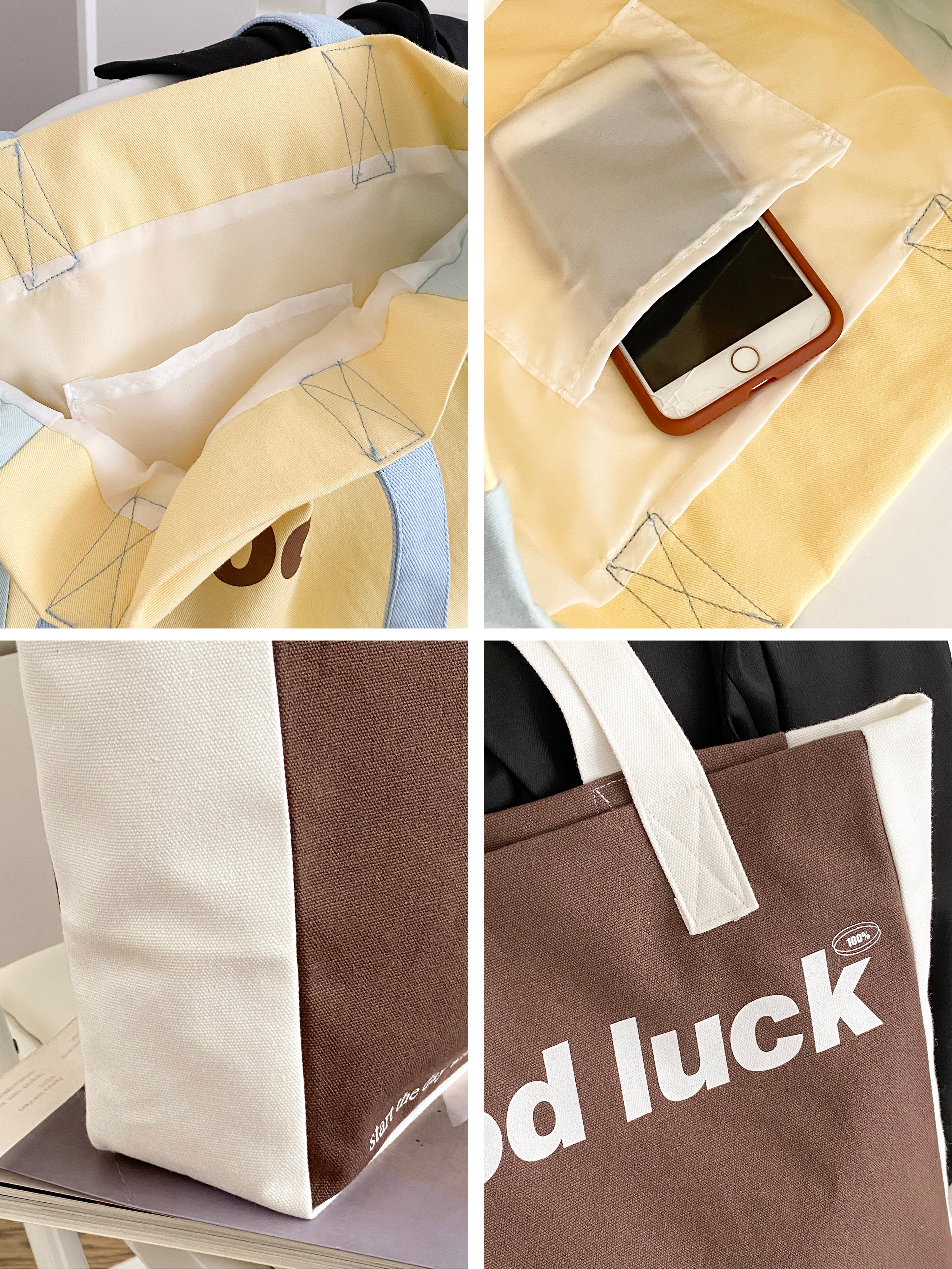 good luck tote bag