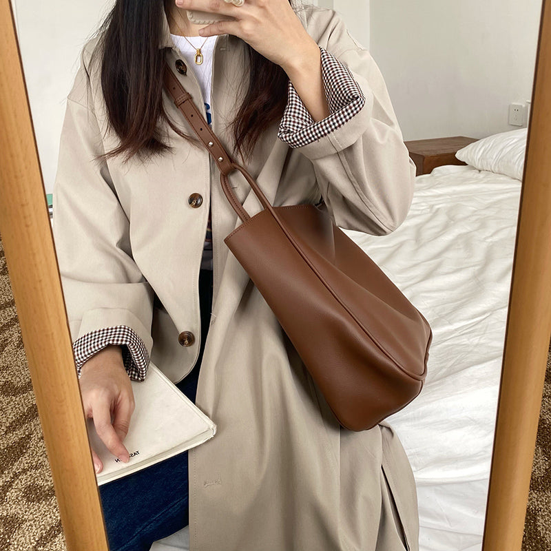 retro 3color round bag