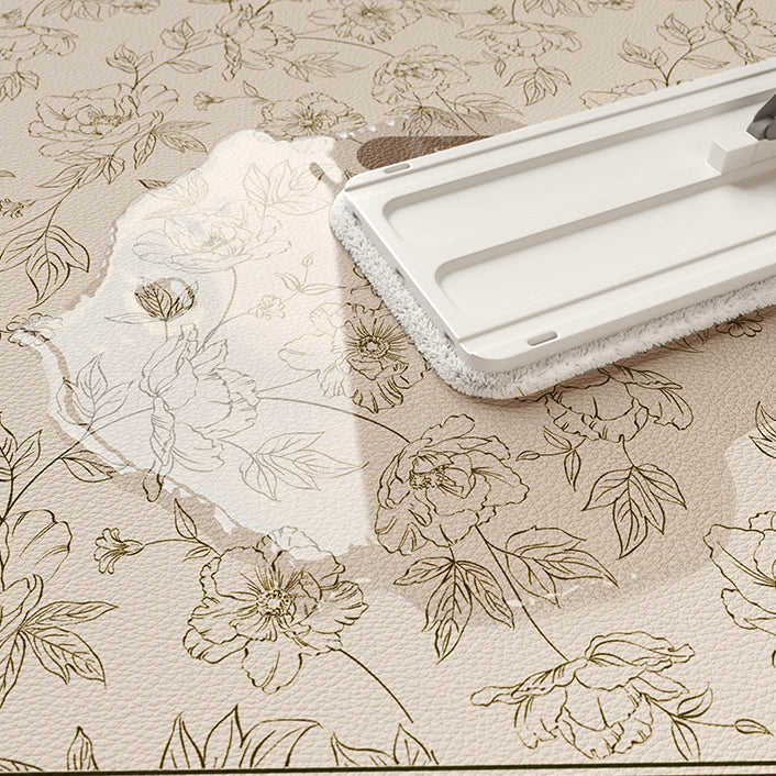 serendipity cream door mat