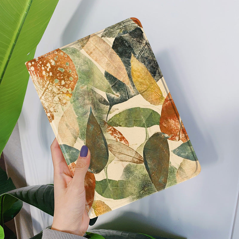 press leaf iPad case