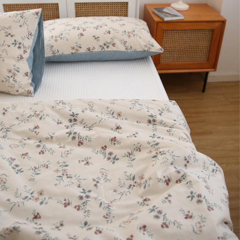 10design summer floral quilt