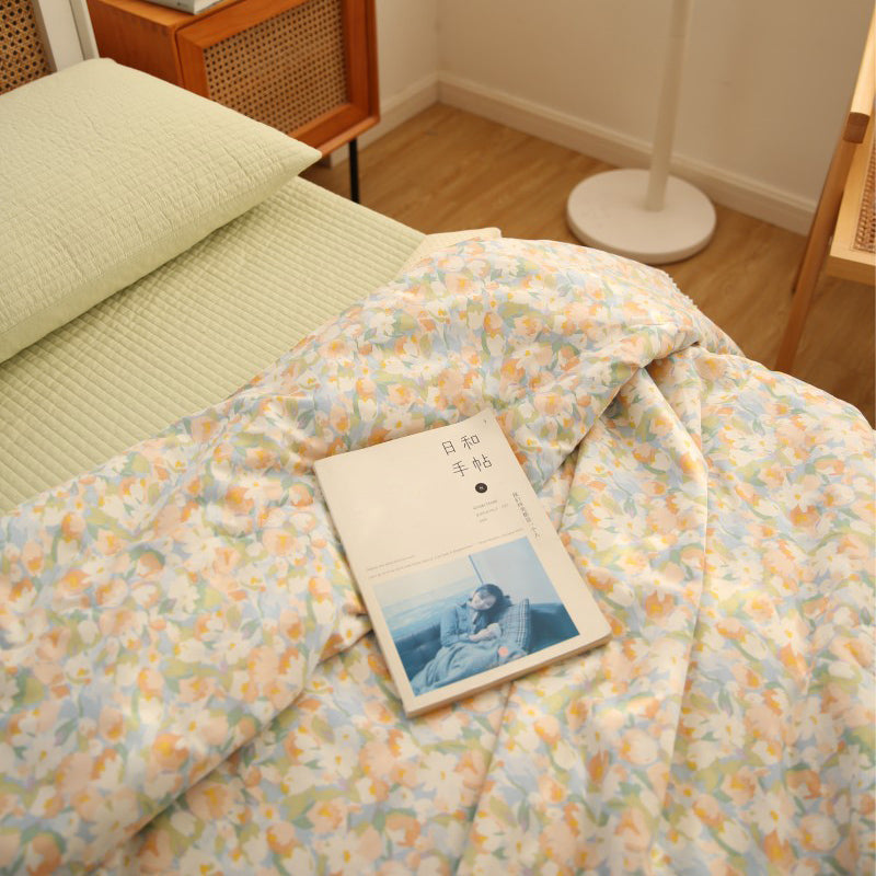 10design summer floral quilt