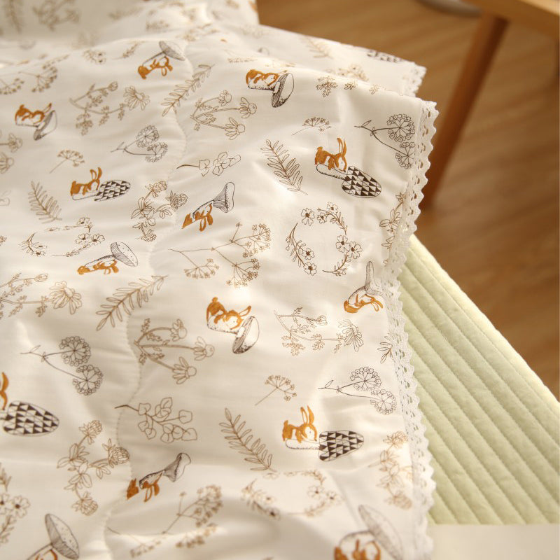10design summer floral quilt