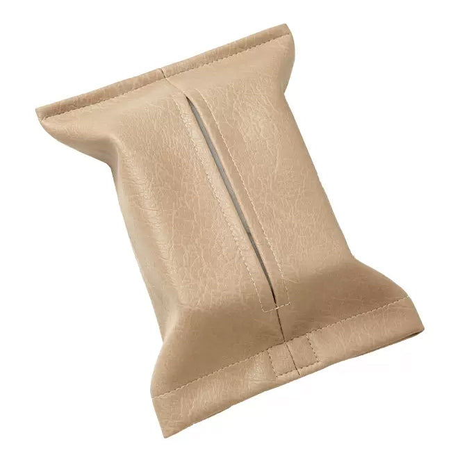 6color natural leather tissue case